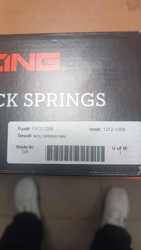 Shock Spring Yamaha Fantic
