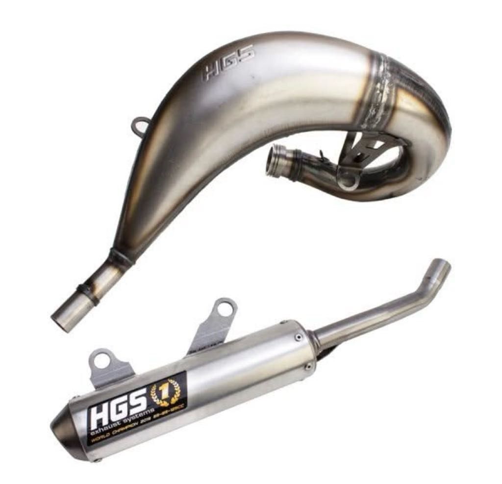 125cc full exhaust system