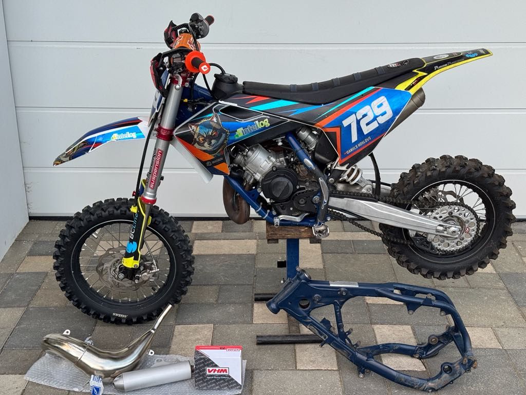 Husqvarna TC65 - Big frame - tuned engine and suspension